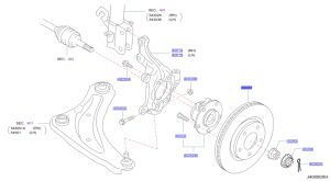 هوب فرامل أمامي