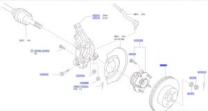 هوب فرامل أمامي