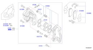 كليبر أمامي يسار