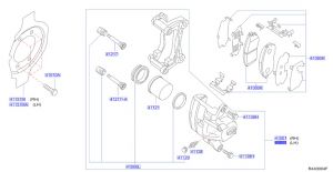 كليبر أمامي يسار