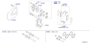 كليبر أمامي يسار