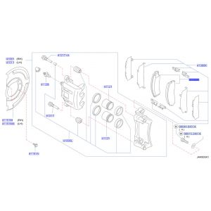 فحمات فرامل أمامية