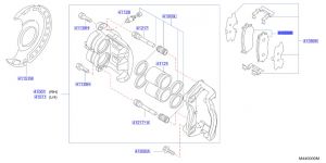 فحمات فرامل أمامية