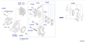 فحمات فرامل أمامية