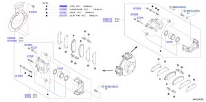 فحمات فرامل أمامية
