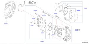 فحمات فرامل أمامية
