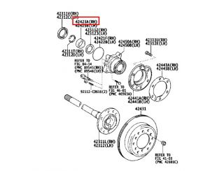 صوفة قاعدة فلنجة داخلية خلفية