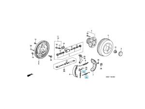 سستة أقمشة فرامل ب