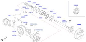 هوب فرامل خلفي