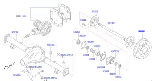 هوب فرامل خلفي
