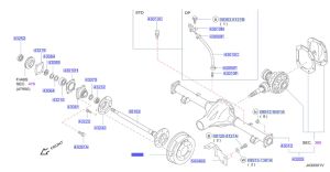 هوب فرامل خلفي