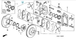 فحمات فرامل أمامية
