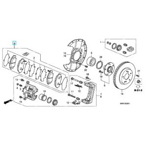 فحمات فرامل أمامية