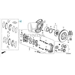 فحمات فرامل أمامية
