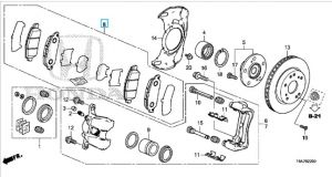 فحمات فرامل أمامية