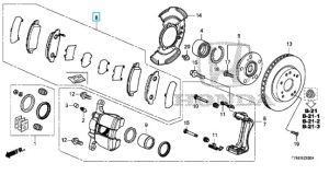 فحمات فرامل أمامية