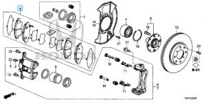 فحمات فرامل أمامية
