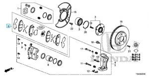 فحمات فرامل أمامية