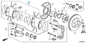 فحمات فرامل أمامية