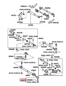 ذراع دركسون خارجي