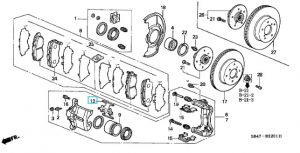 سستة فحمات فرامل
