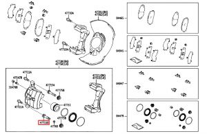 مسمار كليبر أمامي