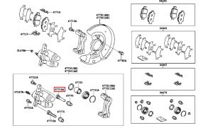 مسمار كليبر أمامي