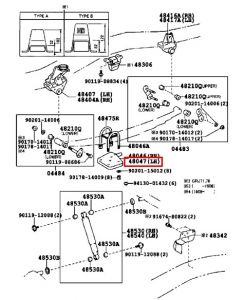 قاعدة رباط السست الخلفية يسار