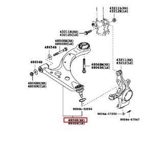 مقص أمامي سفلي يمين