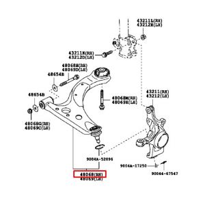 مقص أمامي سفلي يمين