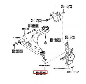 مقص أمامي سفلي يمين