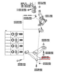 مقص أمامي سفلي يسار