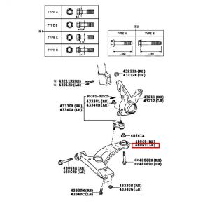 مقص أمامي سفلي يسار