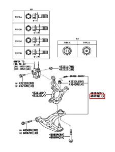 مقص أمامي سفلي يسار