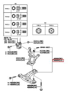 مقص أمامي سفلي يسار