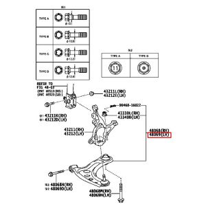 مقص أمامي سفلي يسار