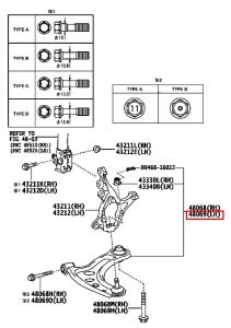 مقص أمامي سفلي يسار