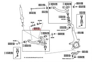 مقص أمامي سفلي يسار