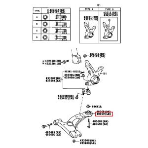 مقص أمامي سفلي يسار