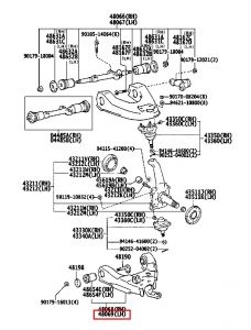 مقص أمامي سفلي يسار