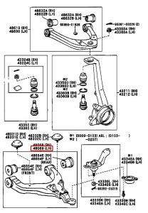 مقص أمامي سفلي يسار