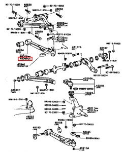 مقص أمامي سفلي يسار