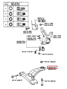 مقص أمامي سفلي يسار