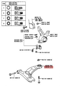 مقص أمامي سفلي يسار