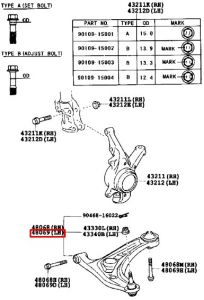 مقص أمامي سفلي يسار