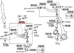 مقص أمامي سفلي يسار
