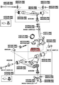 مقص أمامي سفلي يسار