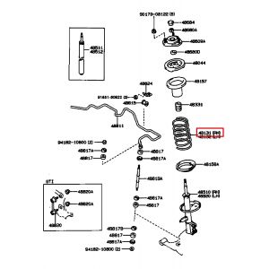 سستة مساعد أمامي يمين