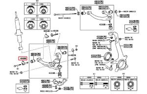 مسمار وزنية مقص أمامي