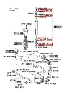 وردة تثبيت جلدة المساعد الأمامي رقم 2